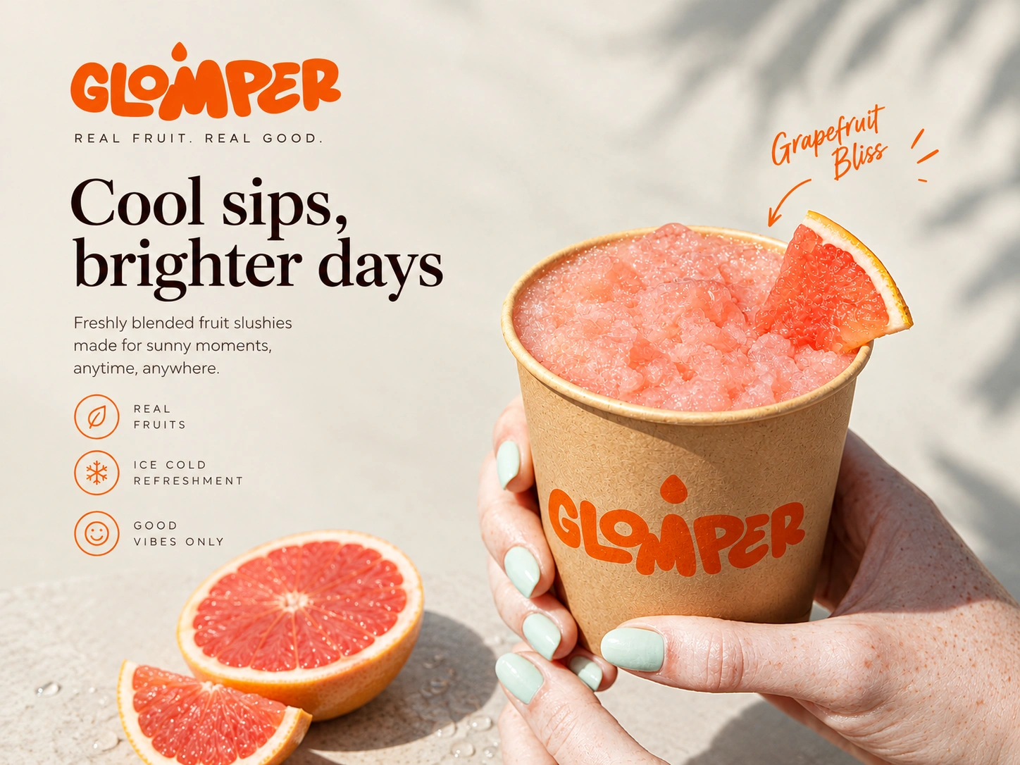 Gloimper drinks cover design